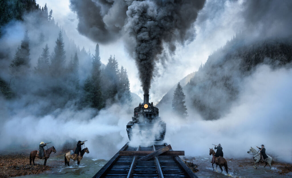 David Yarrow • The Train Robbery, Durango, Colorado (Colour) • 2026 (Colour)