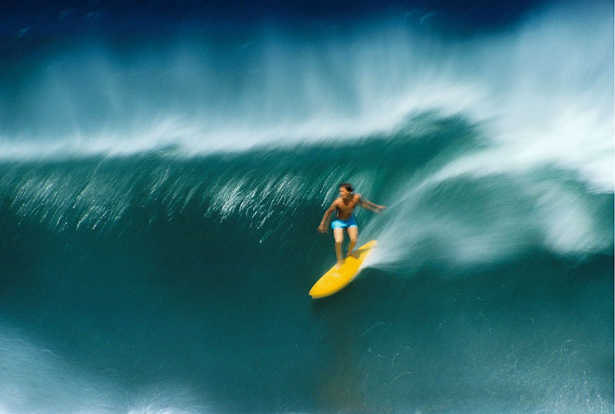 Jeff Divine • Tony Brinkworth Sunset Beach Oahu Hi • 1974