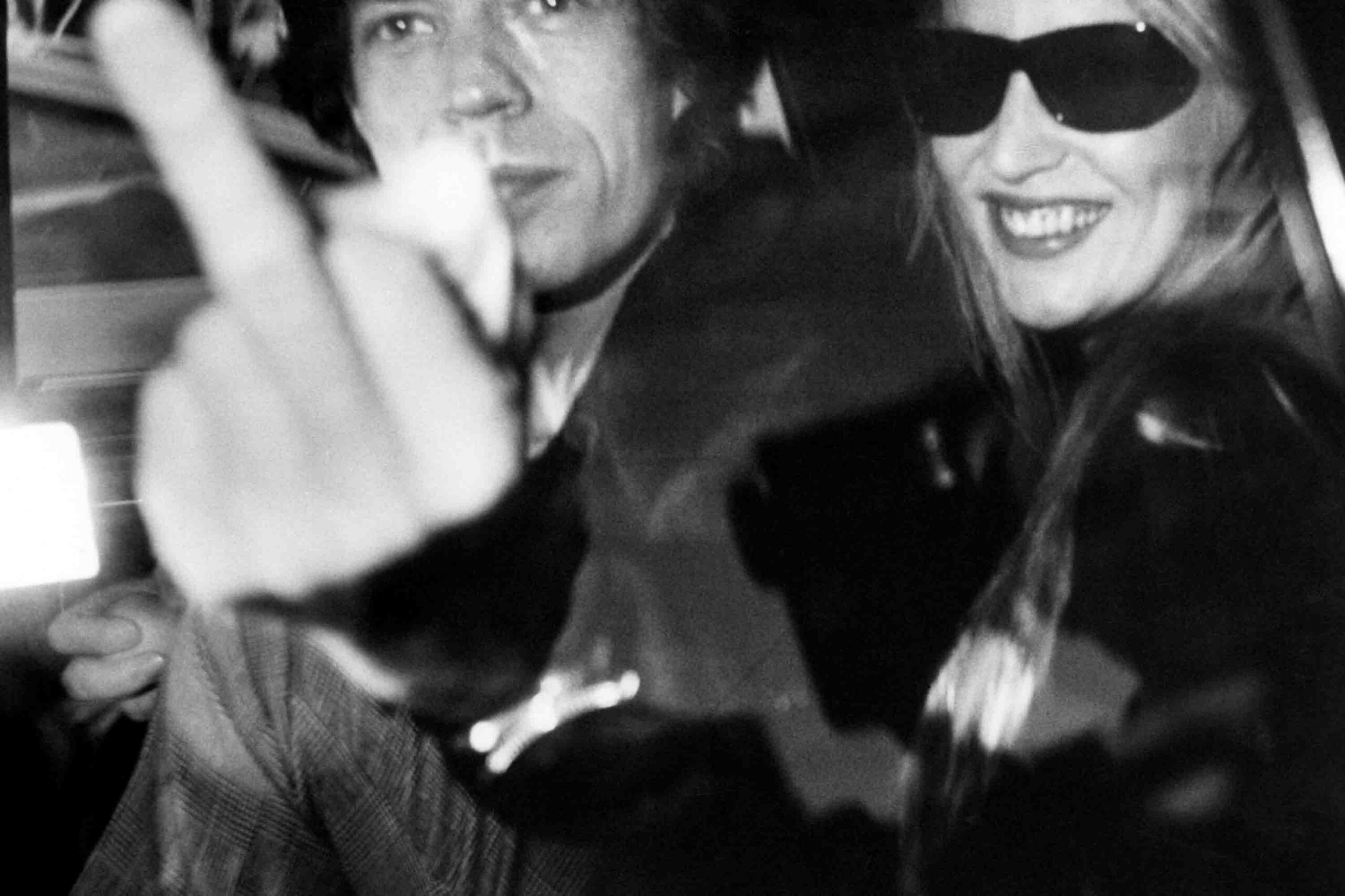 Ron Galella • Mick Jagger Jerry Hall Beverly Hills • 1983