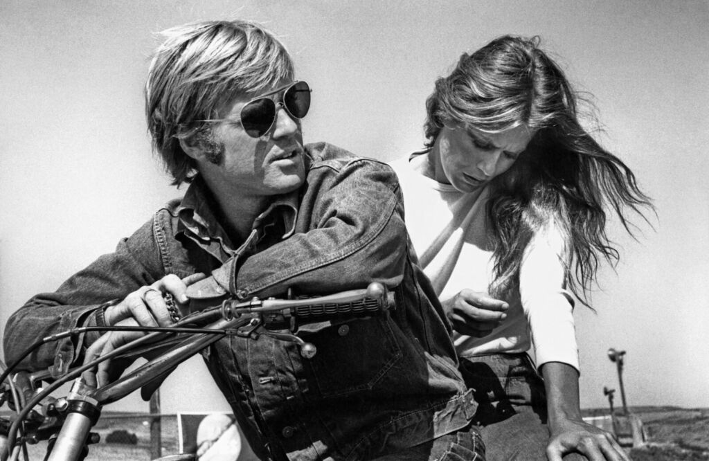 Robert Redford & Lauren Hutton, Sonoma, CA • 1970